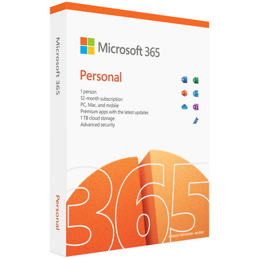 Microsoft 365 Personal, 1 Year Subscription